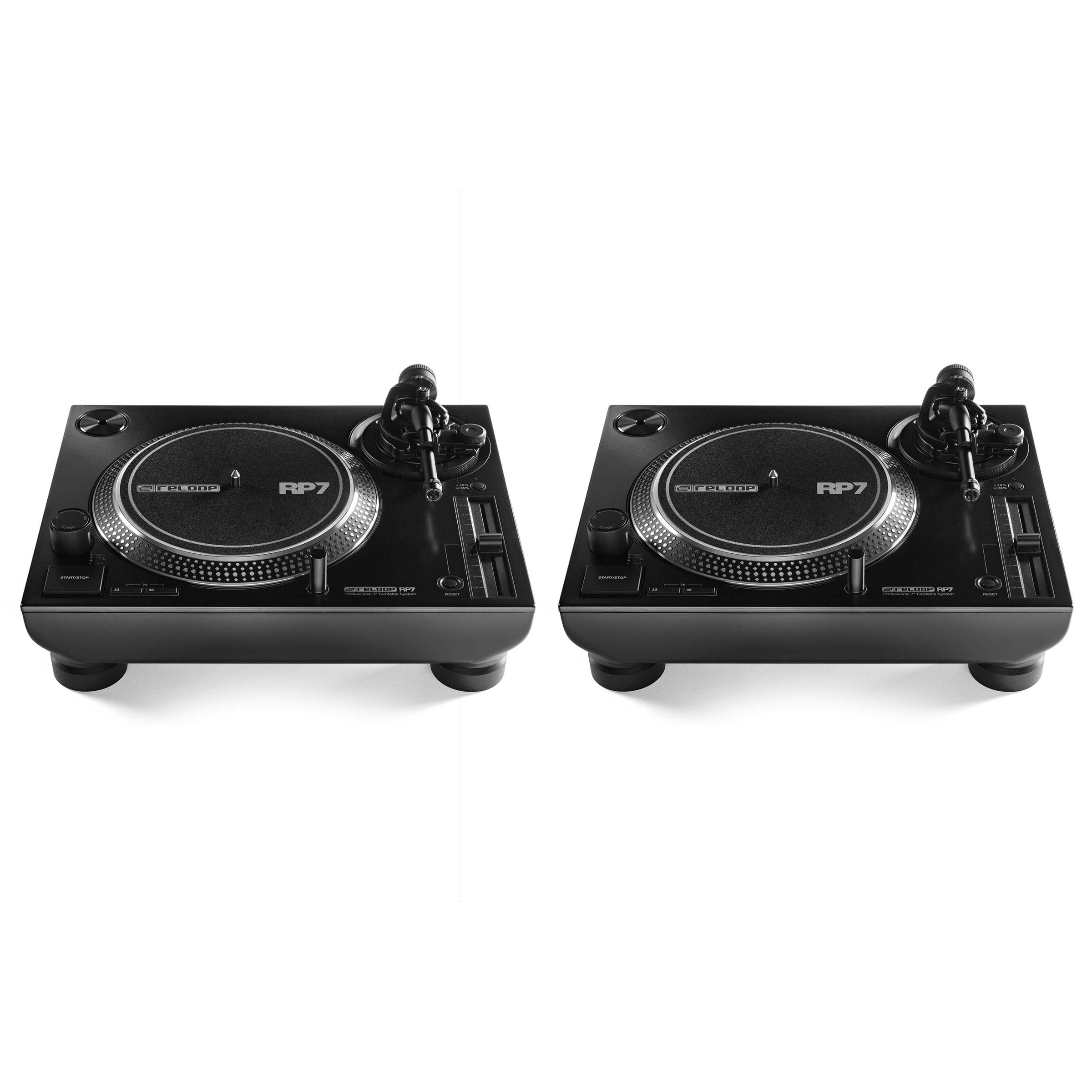 Reloop RP-7 Professional 7" Direct-Drive DJ Turntable (Pair)