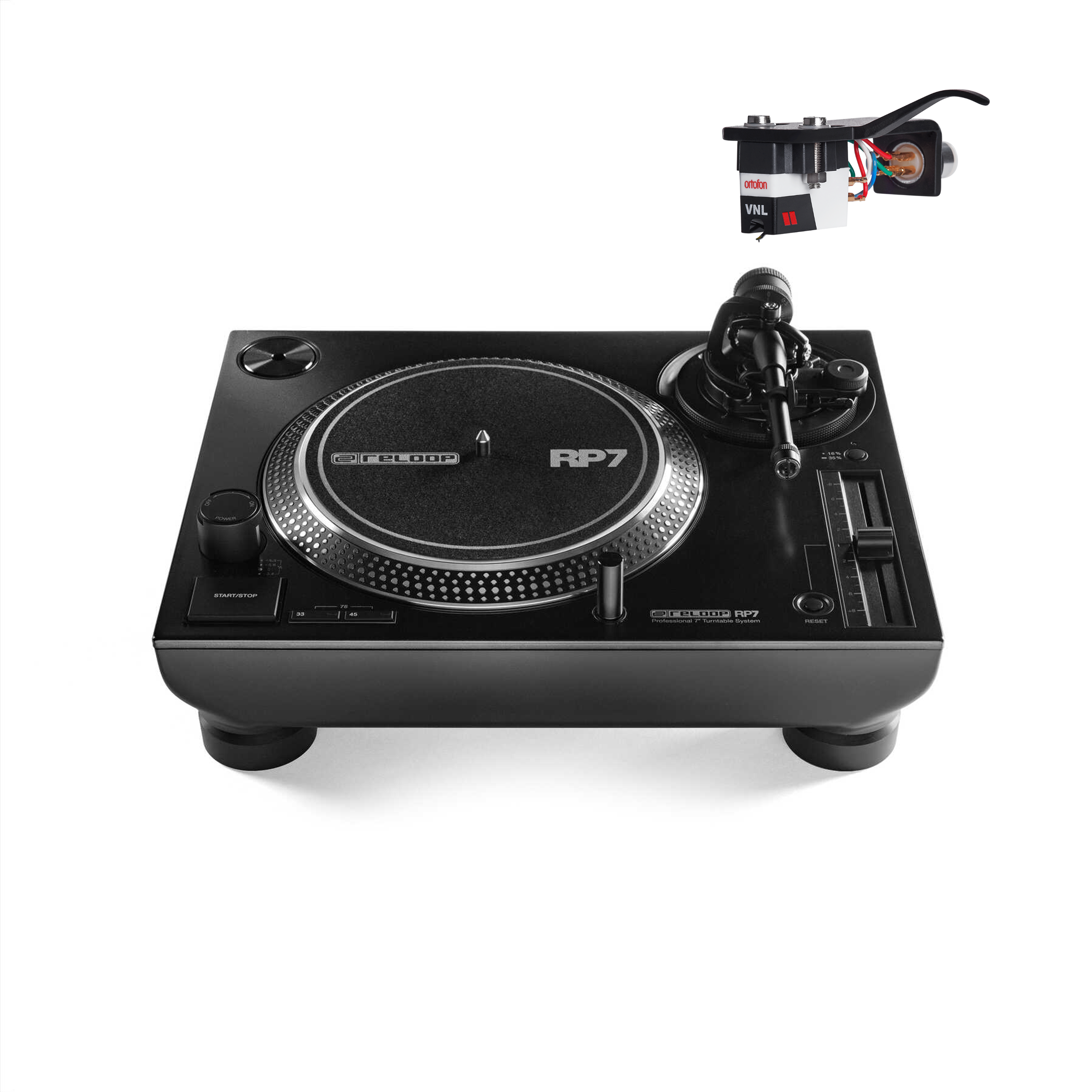 Reloop RP-7 DJ Turntable with Ortofon VNL Cartridge