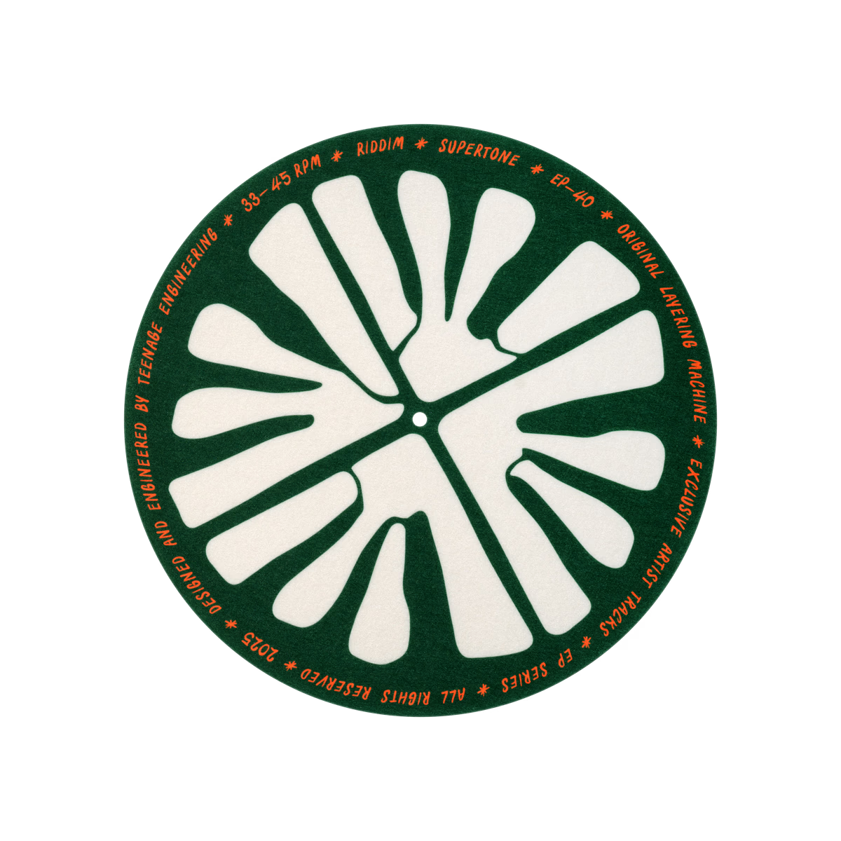 Teenage Engineering RIDDIM N' TING 2-Pack Slipmats