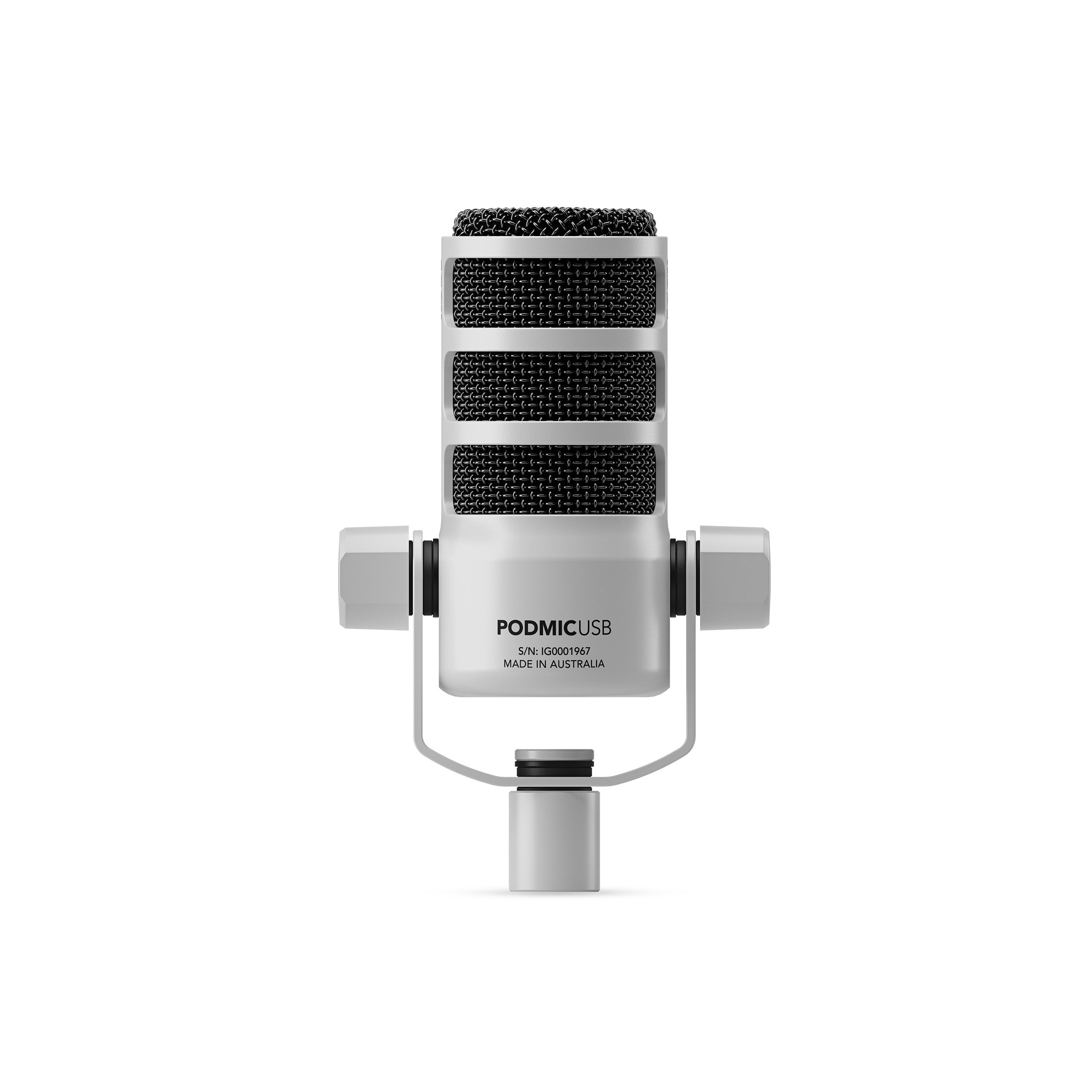 Rode PodMic USB Dynamic Podcasting Microphone White