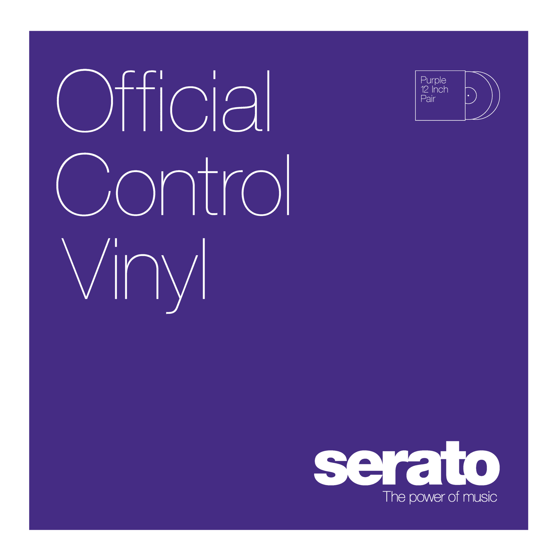 Serato Performance Series Vinyl Purple - Pair