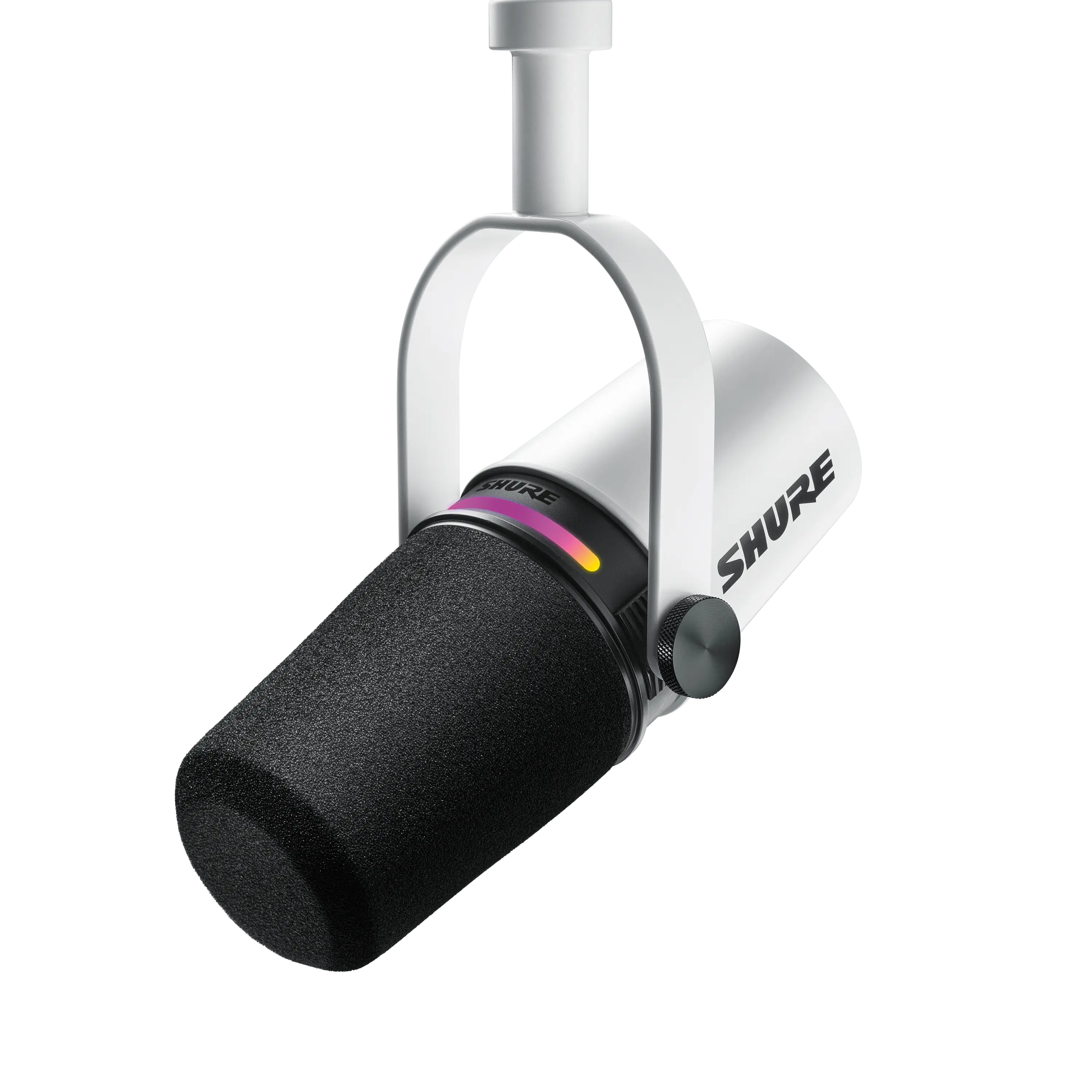 Shure MV7+ Podcast Microphone White