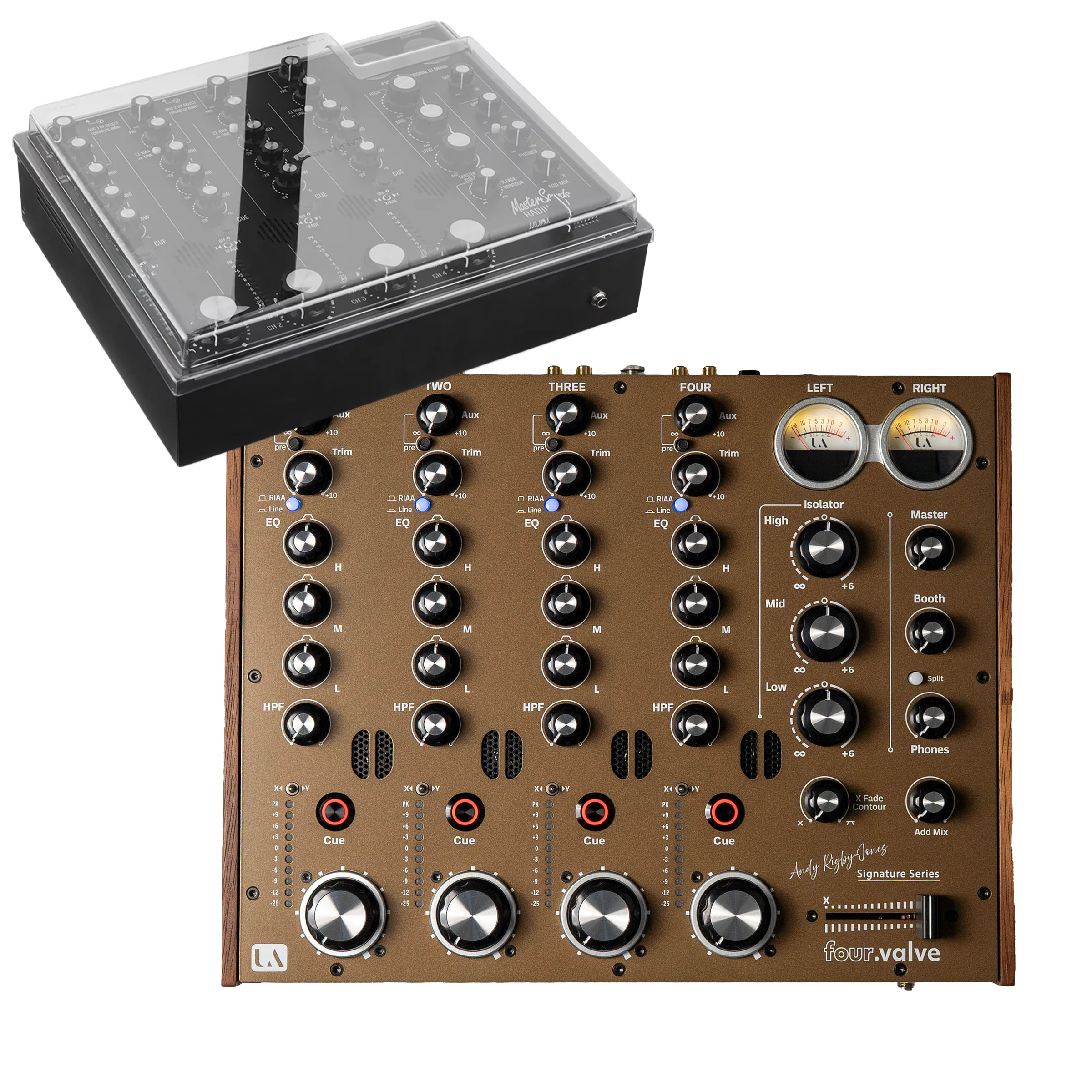 Union Audio FOUR-VALVE Signature + Decksaver Bundle