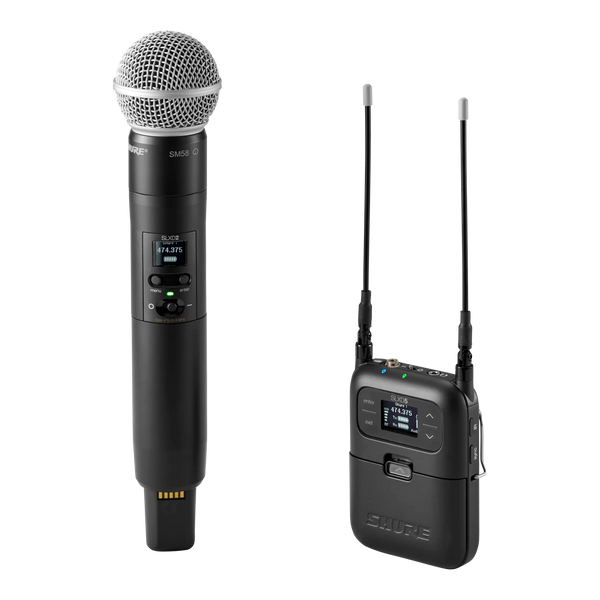 Shure SLXD25/SM58 Portable Wireless SM58 Handheld System