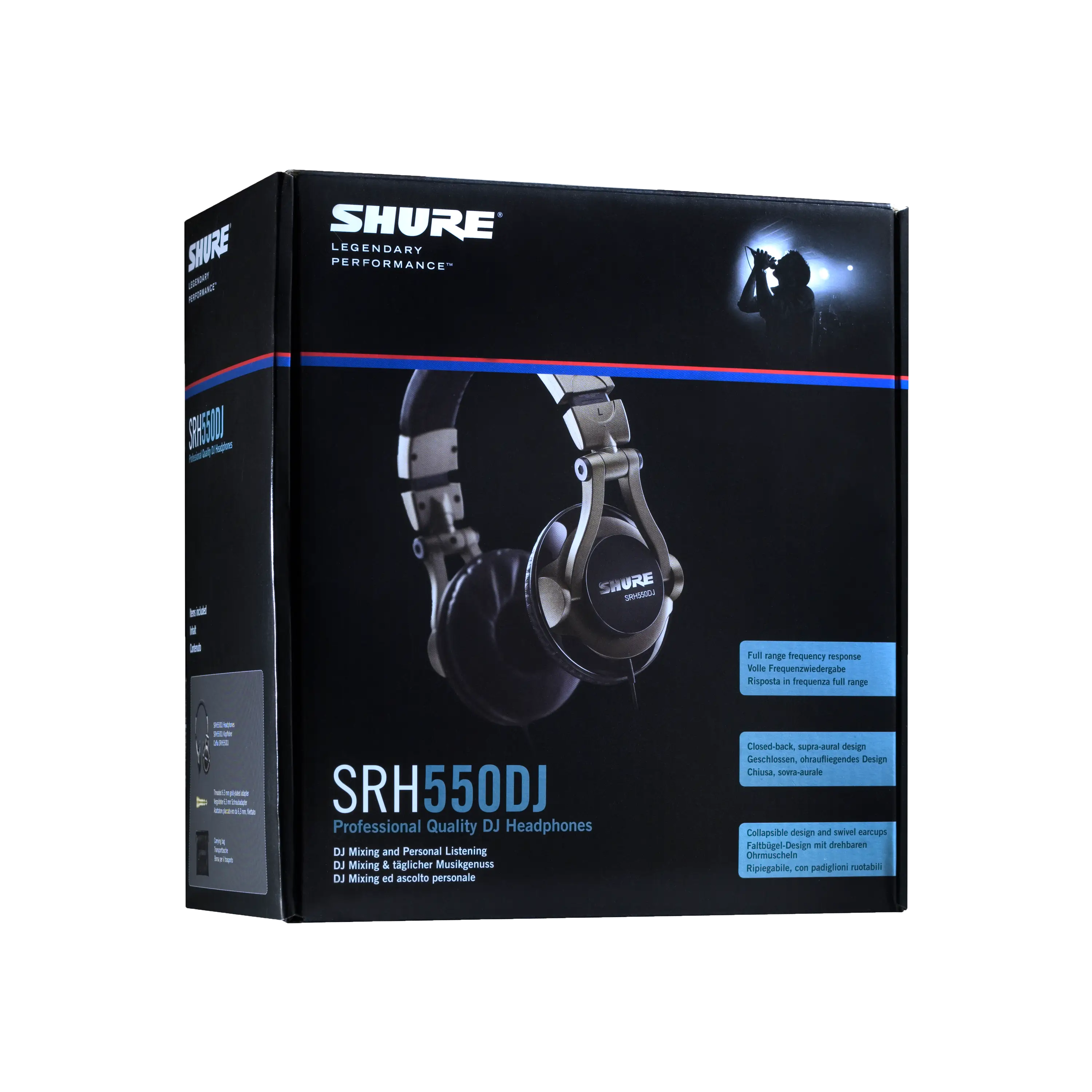 SHURE SRH550 DJ Headphones