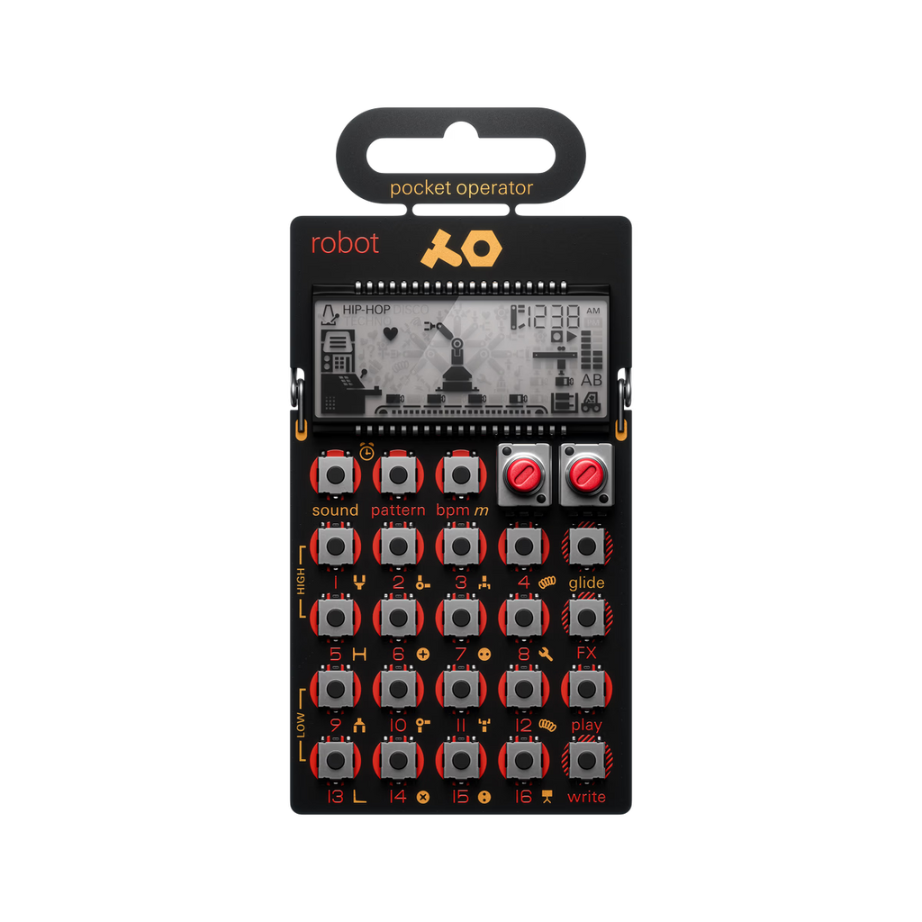 Teenage Engineering PO-28 Robot Pocket Operator Synthesizer & Sequence