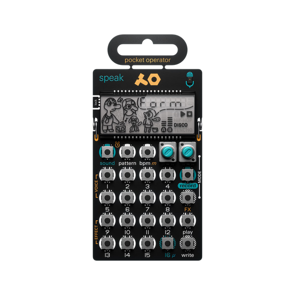 Teenage Engineering PO-35 Speak Pocket Operator Synthesizer Sequencer
