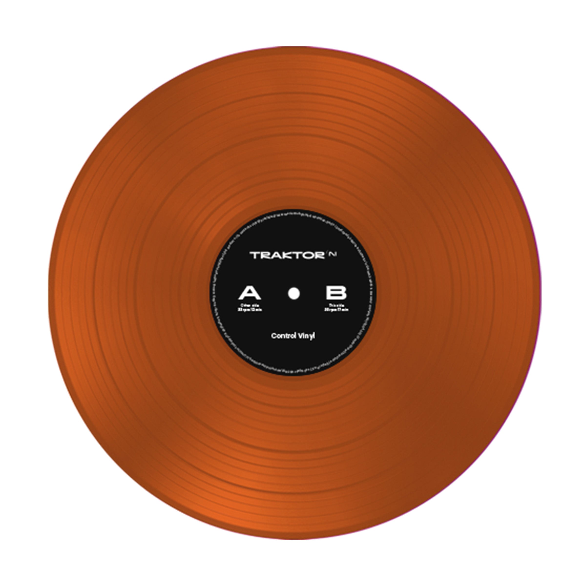 Native Instruments Traktor Control Vinyl Orange Transparent