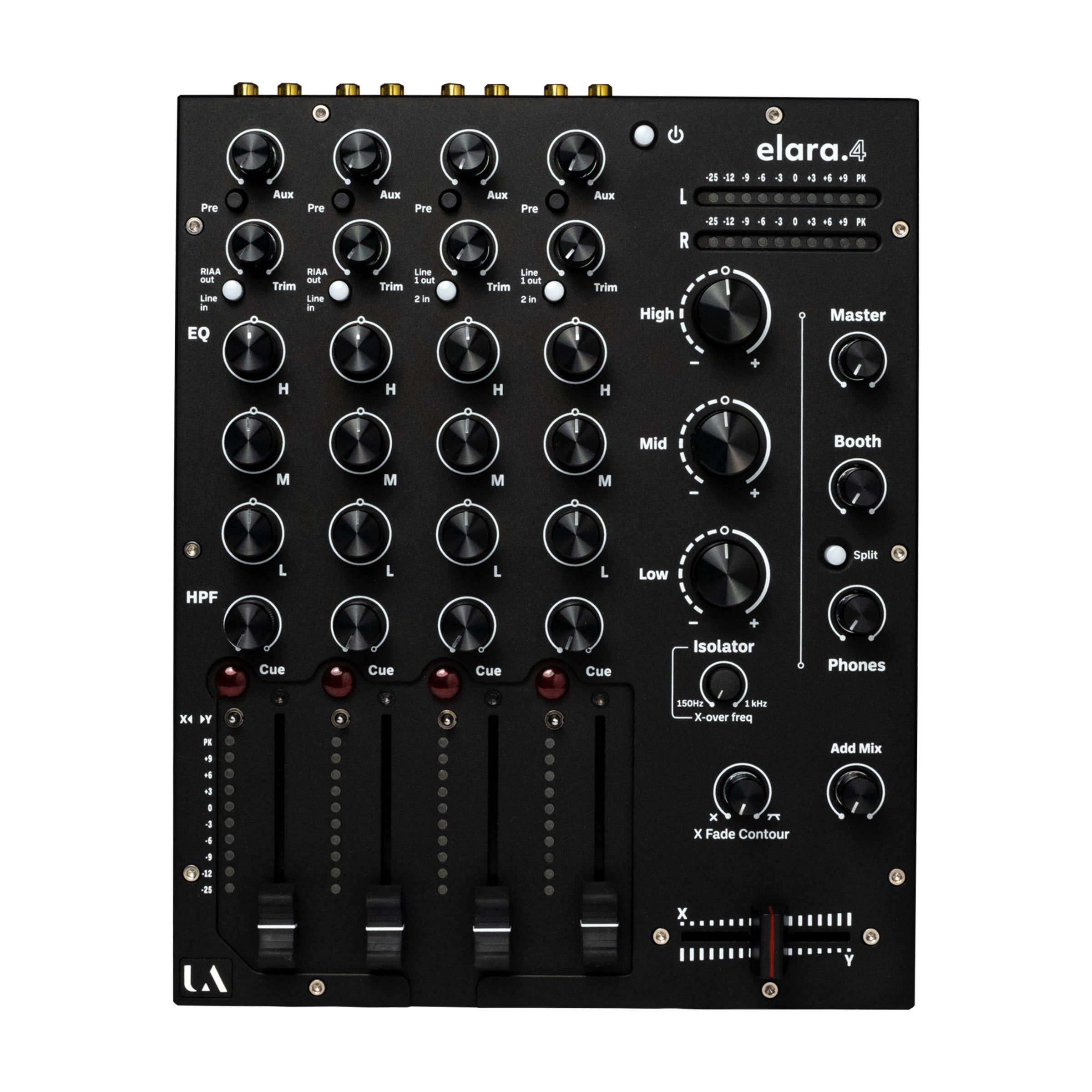 Union Audio ELARA.4 4-channel Compact Analogue Mixer - Black