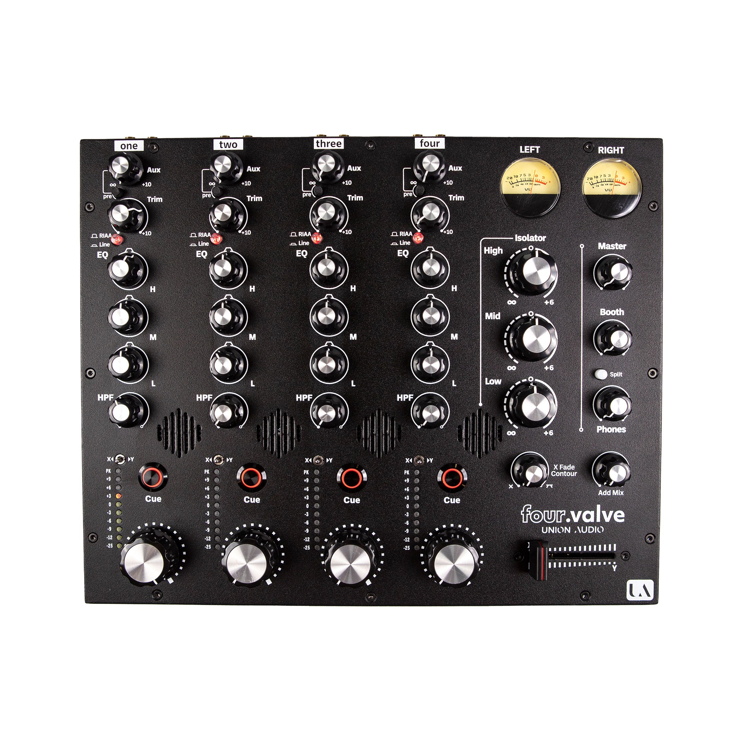 Union Audio FOUR-VALVE Rotary DJ Mixer