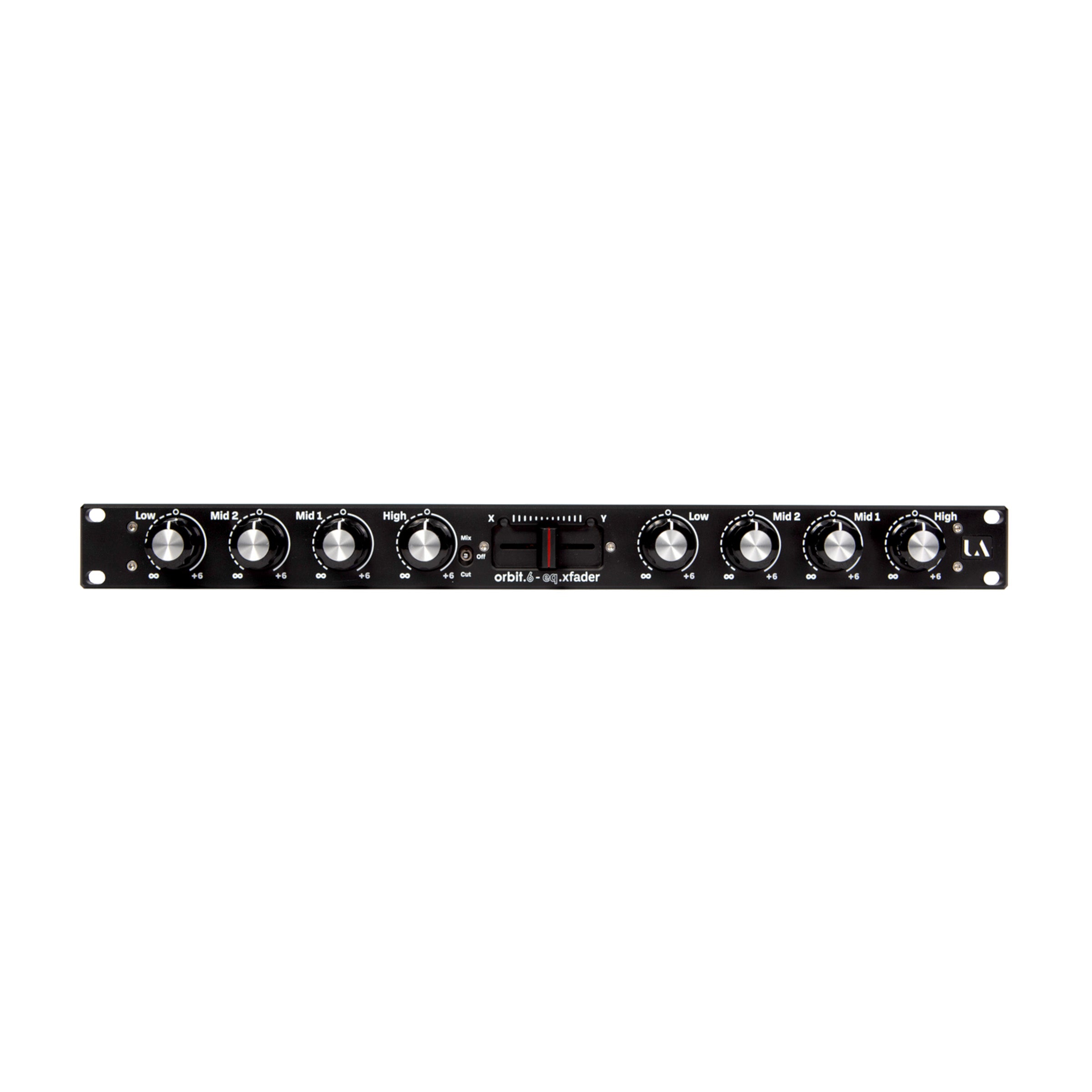 Union Audio ORBIT EQ.XFADER Dual 4-band Isolator with Crossfader - Black