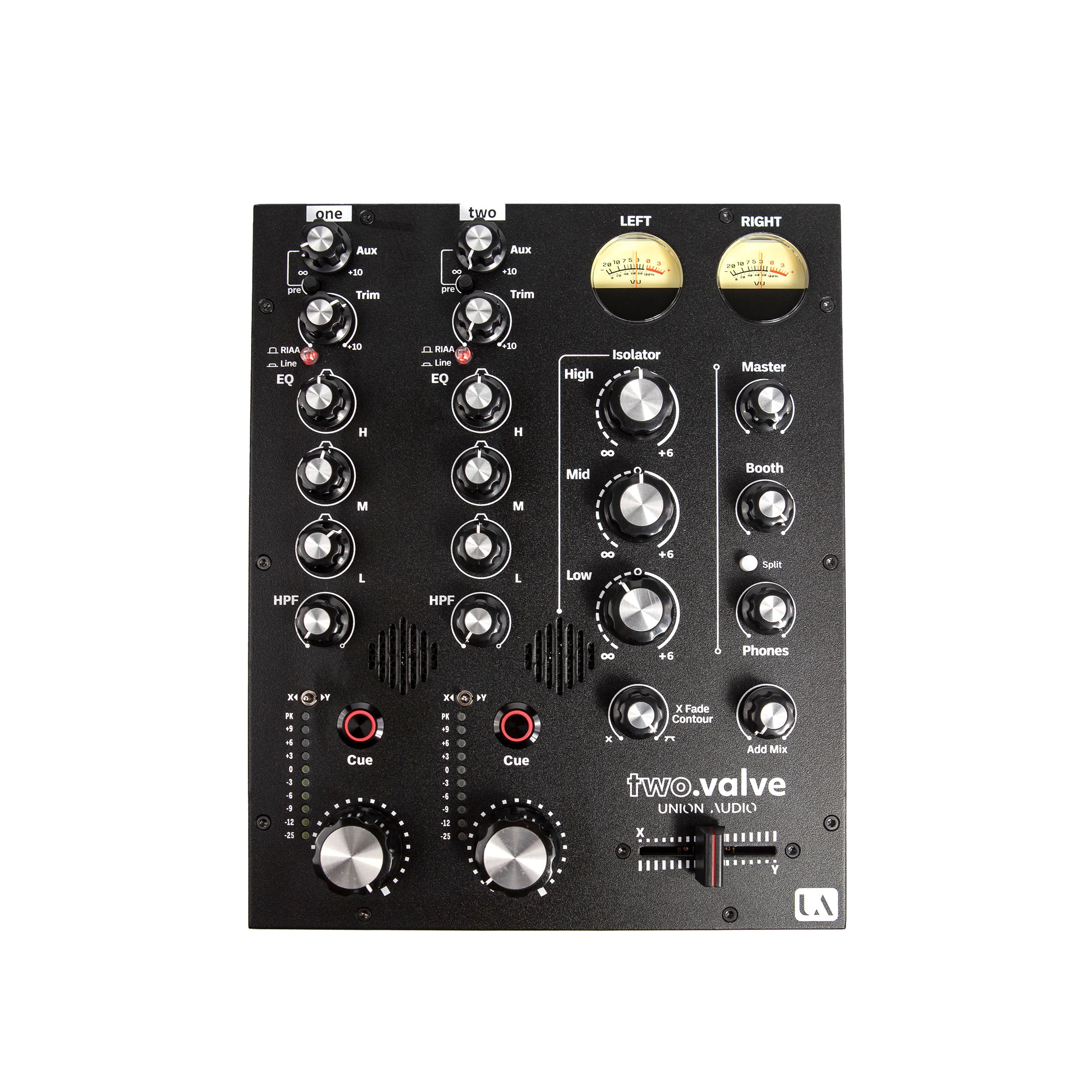 Union Audio TWO-VALVE Rotary DJ Mixer