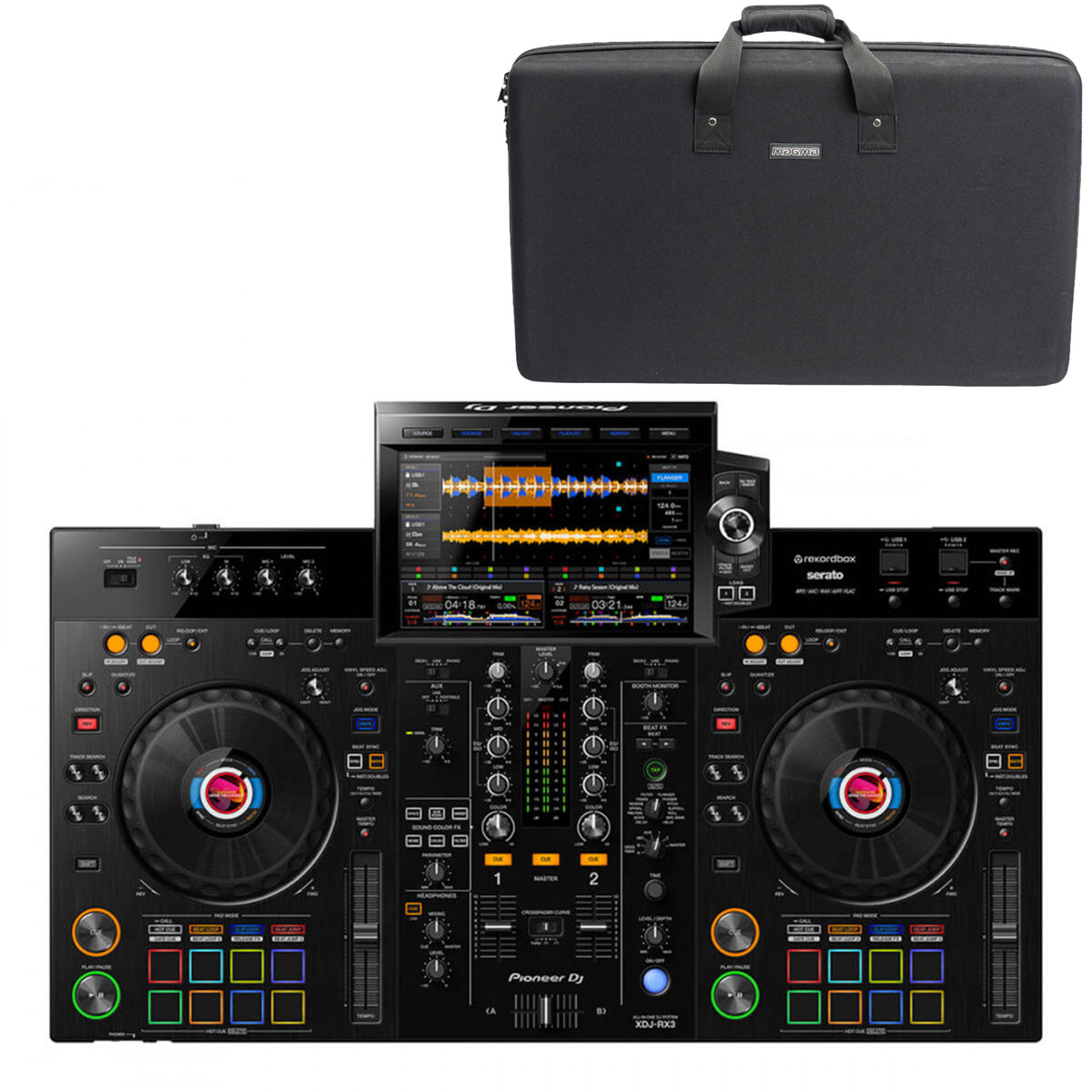 Pioneer DJ XDJ-RX3 キャリングケース付き　【美品】 xdj-rx3-ctrl-case-