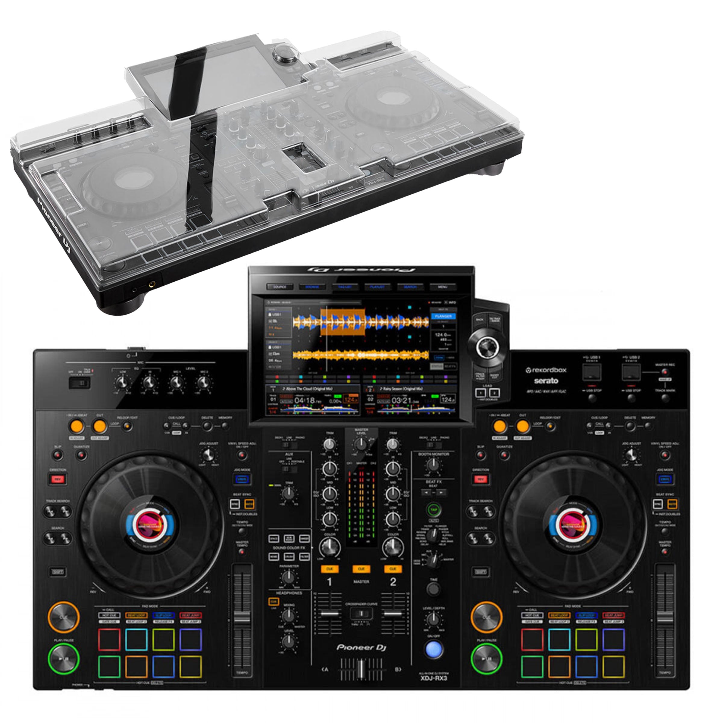 Pioneer DJ XDJ-RX3 + Decksaver Bundle