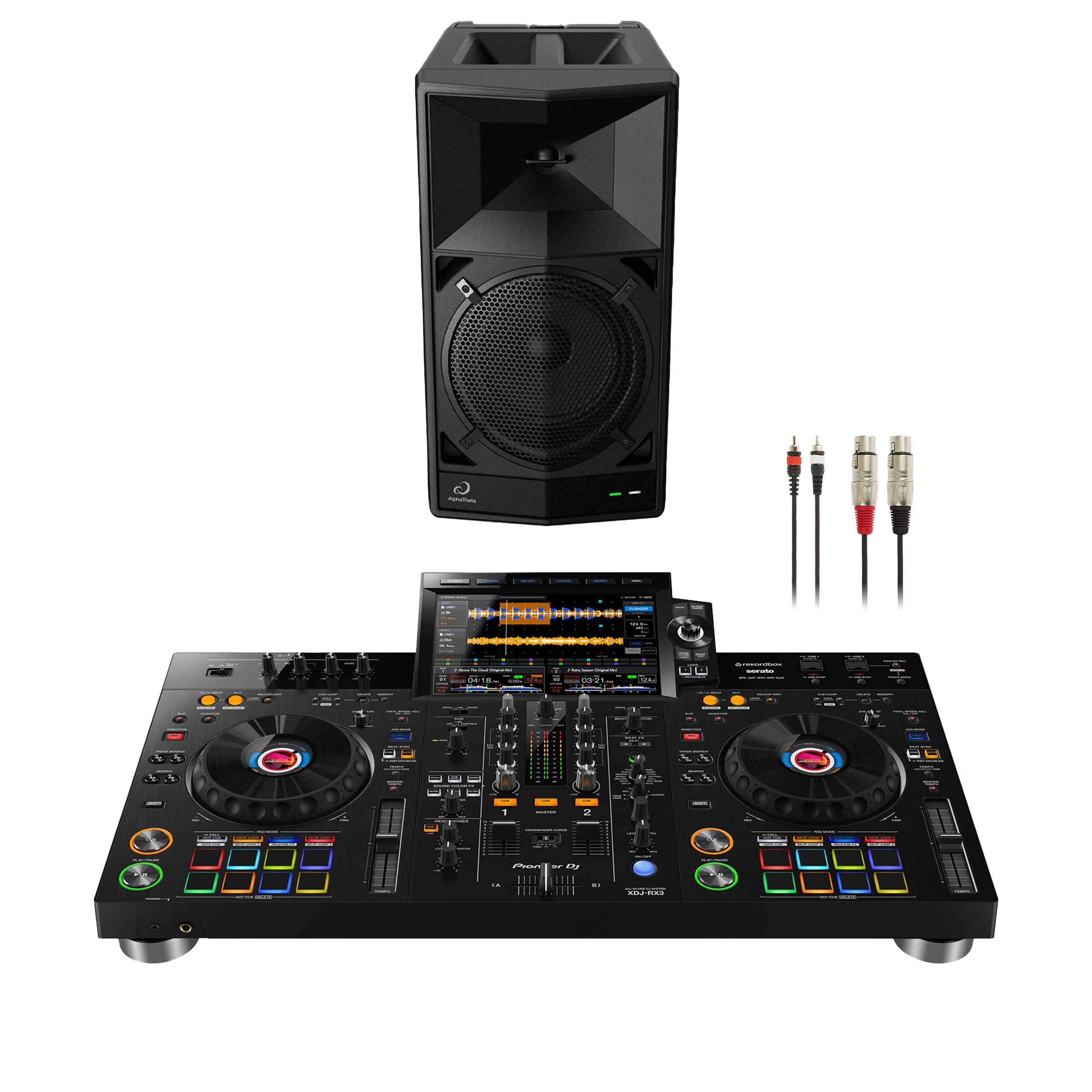 Pioneer DJ XDJ-RX3 + Wave Eight Bundle