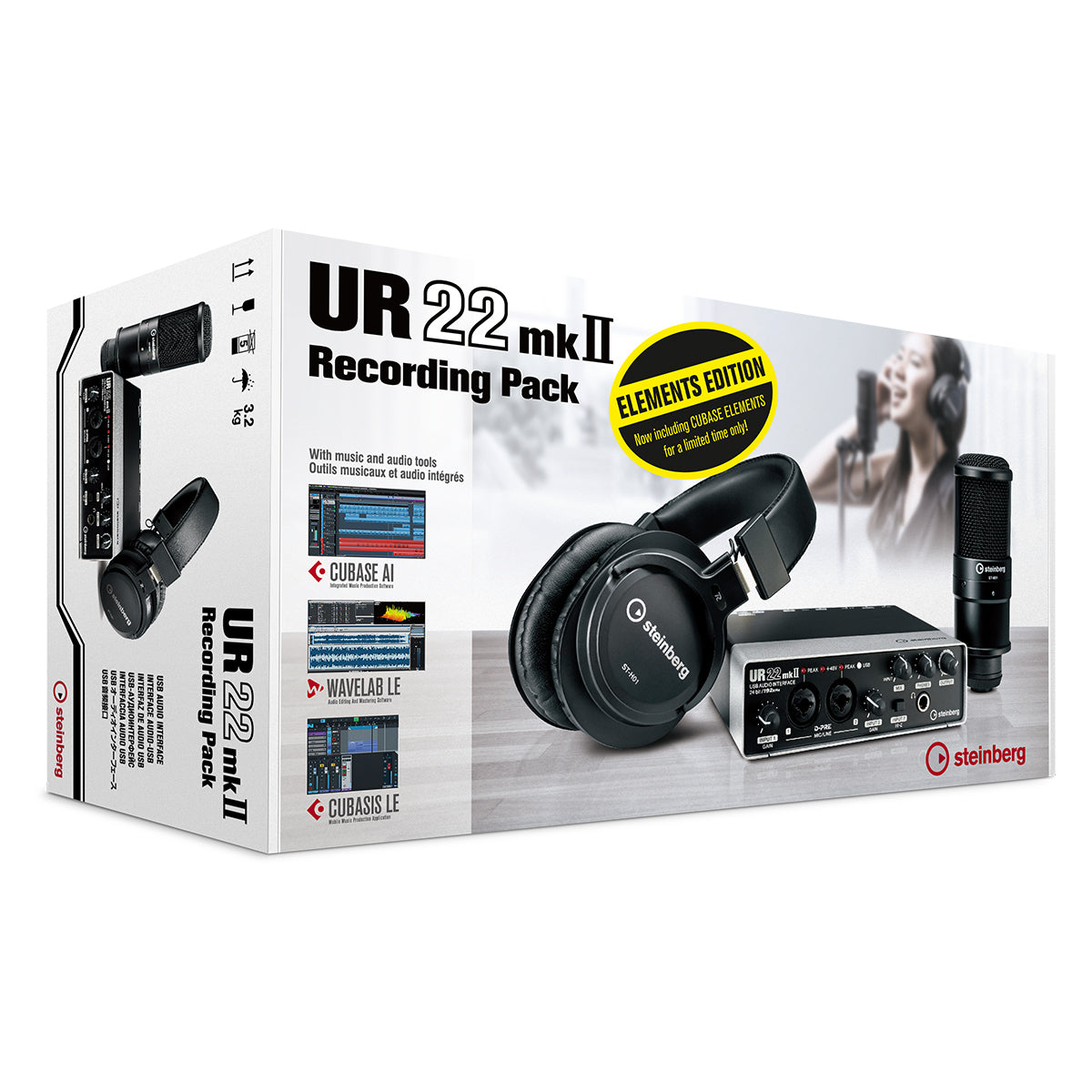 Steinberg UR22mkII Recording Pack Elements Edition