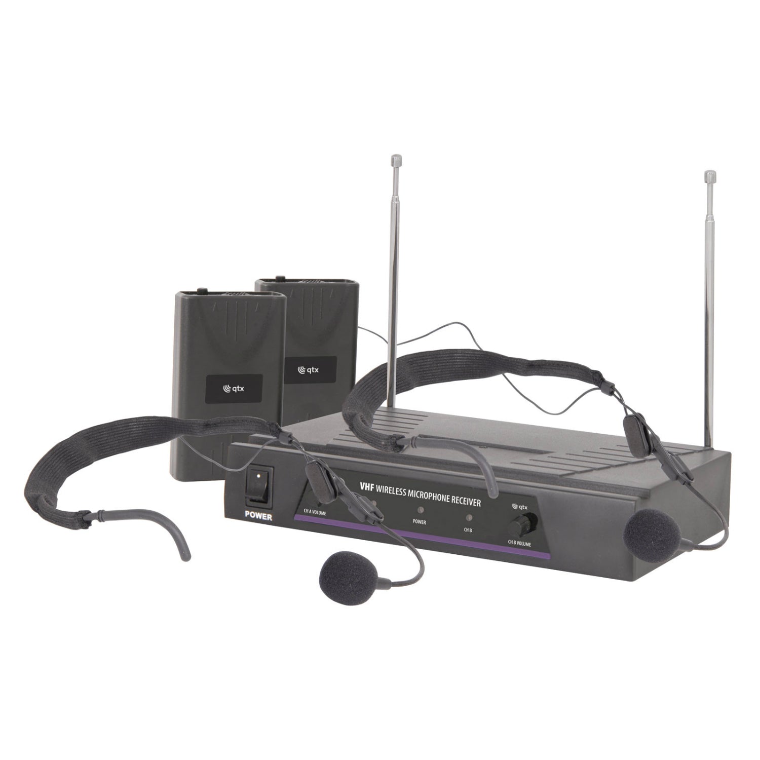 SKYTRONICS VN2 Dual Neckband Microphone VHF Wireless System (171818)