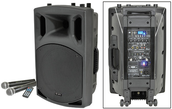QTX QX15PA portable powered PA Speaker with Bluetooth (178856)