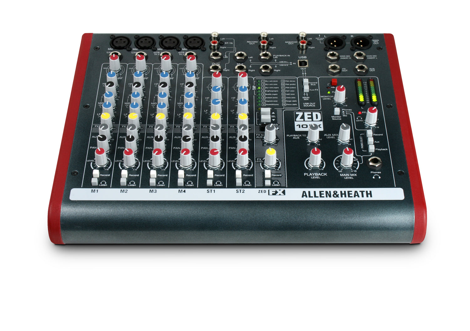 ALLEN & HEATH ZED-10FX Multipurpose Mixer w/ FX for Live/Recording