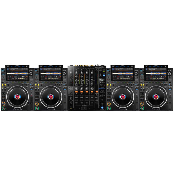 [購入者確定済 2/4]Pioneer DJ CDJ-3000&DJM Pioneer DJ CDJ-3000 & DJM-900NXS2 DJ Top Set (White