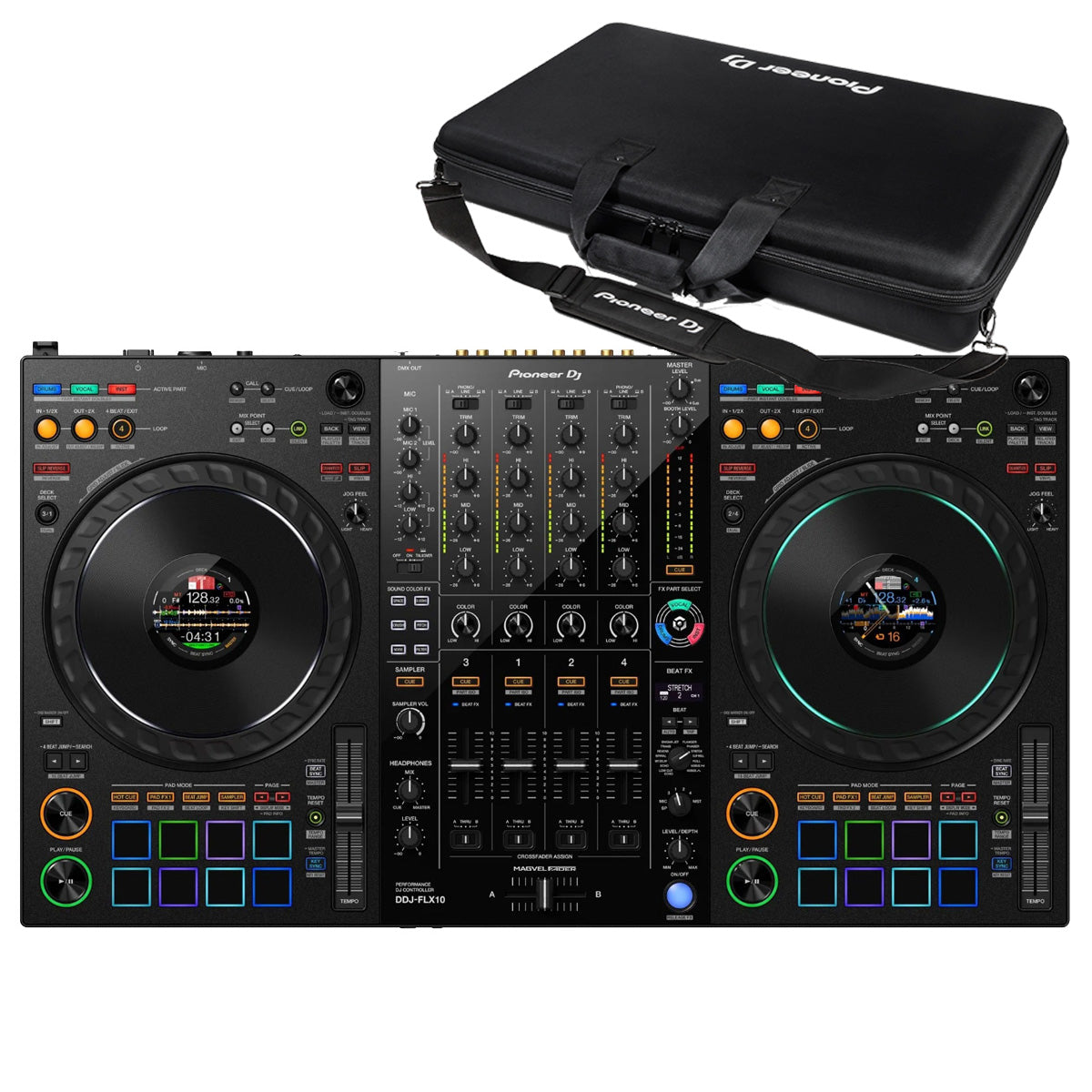 Pioneer DJ DDJ-FLX10 + DJC-FLX10 BAG