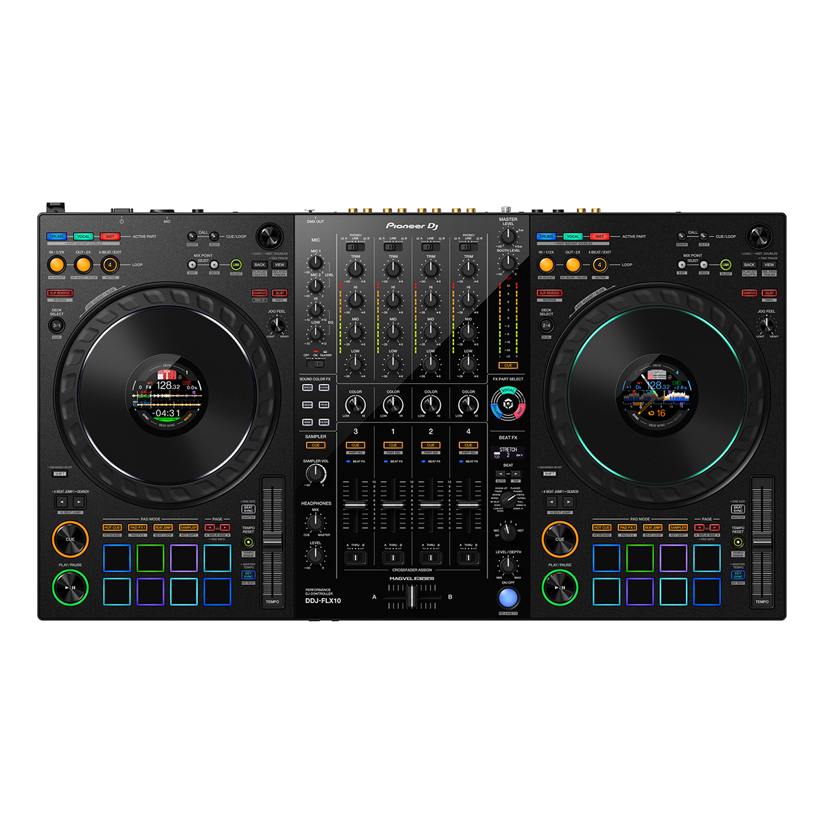 Pioneer DJ DDJ-FLX10 4 Channel Dj Controller - Black
