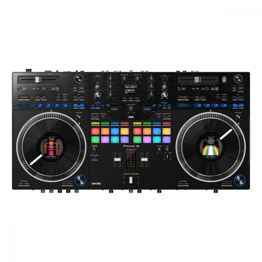 Pioneer DJ DDJ-REV7 + Decksaver Cover