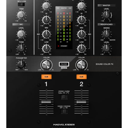 Pioneer DJ DJM-250MK2 2 Channel DJ mixer with USB interface