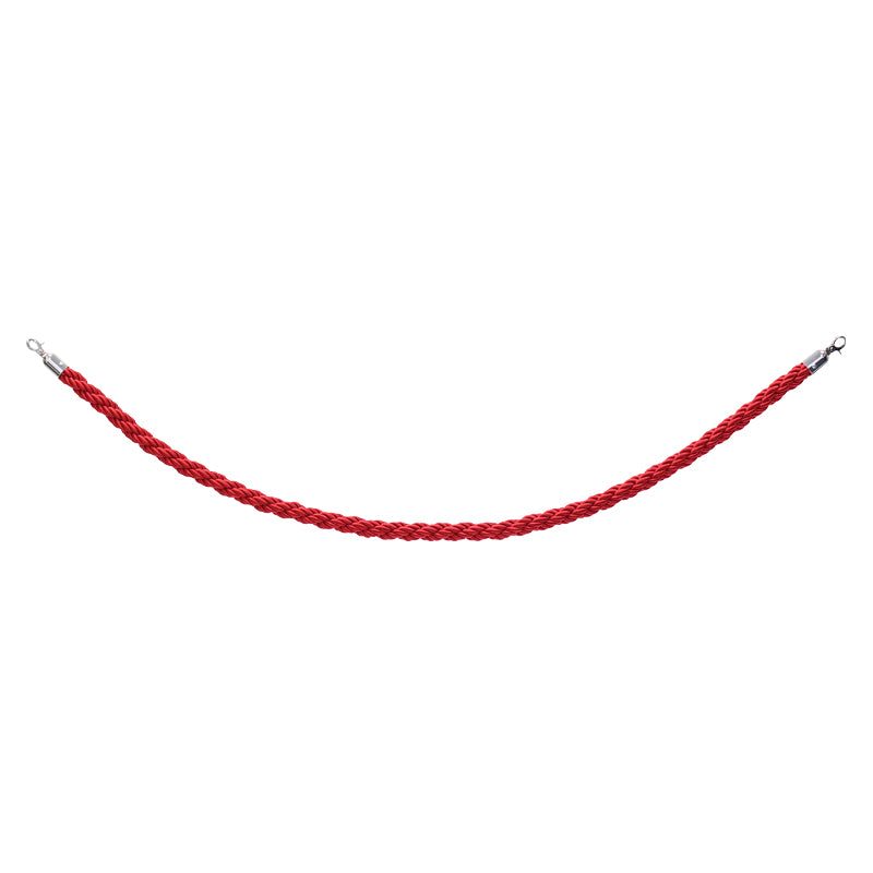 Elumen8 Chrome Barrier Rope - Red Twisted