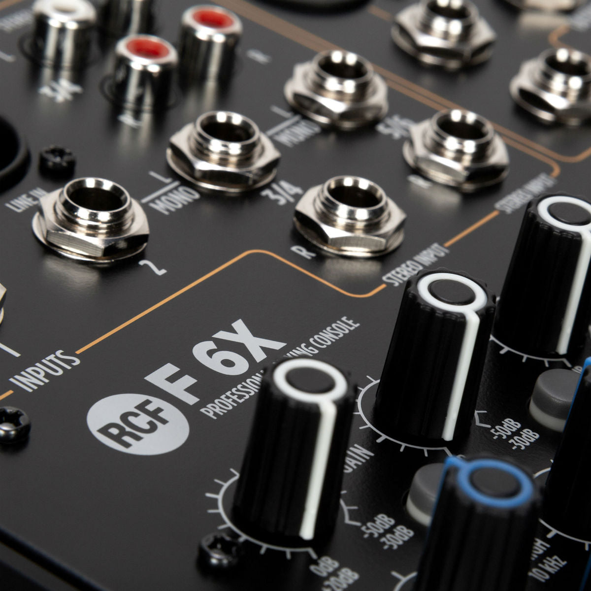 RCF F 6X 6-Channel Mixer With Multi-FX