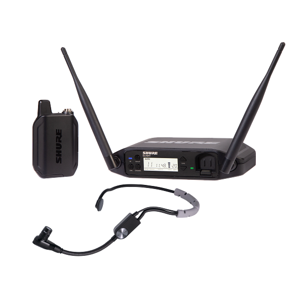Shure GLXD14+UK/SM35-Z4 GLX-D+ Wireless Headset Mic System