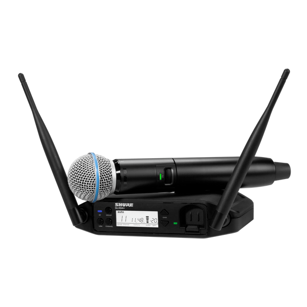 Shure GLXD24+UK/B58-Z4 GLX-D+ Wireless Beta 58A Handheld System