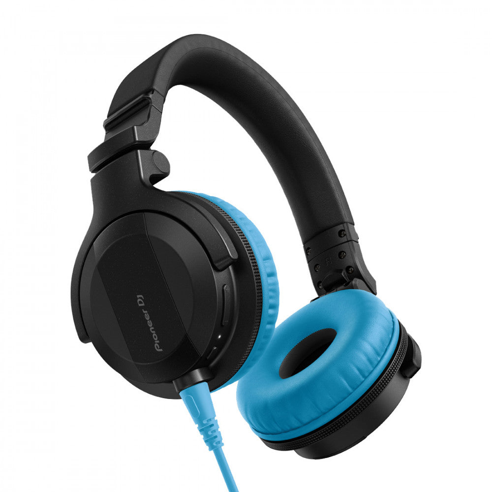 Pioneer DJ HDJ-CUE1 Headphones with Blue Accessory Pack