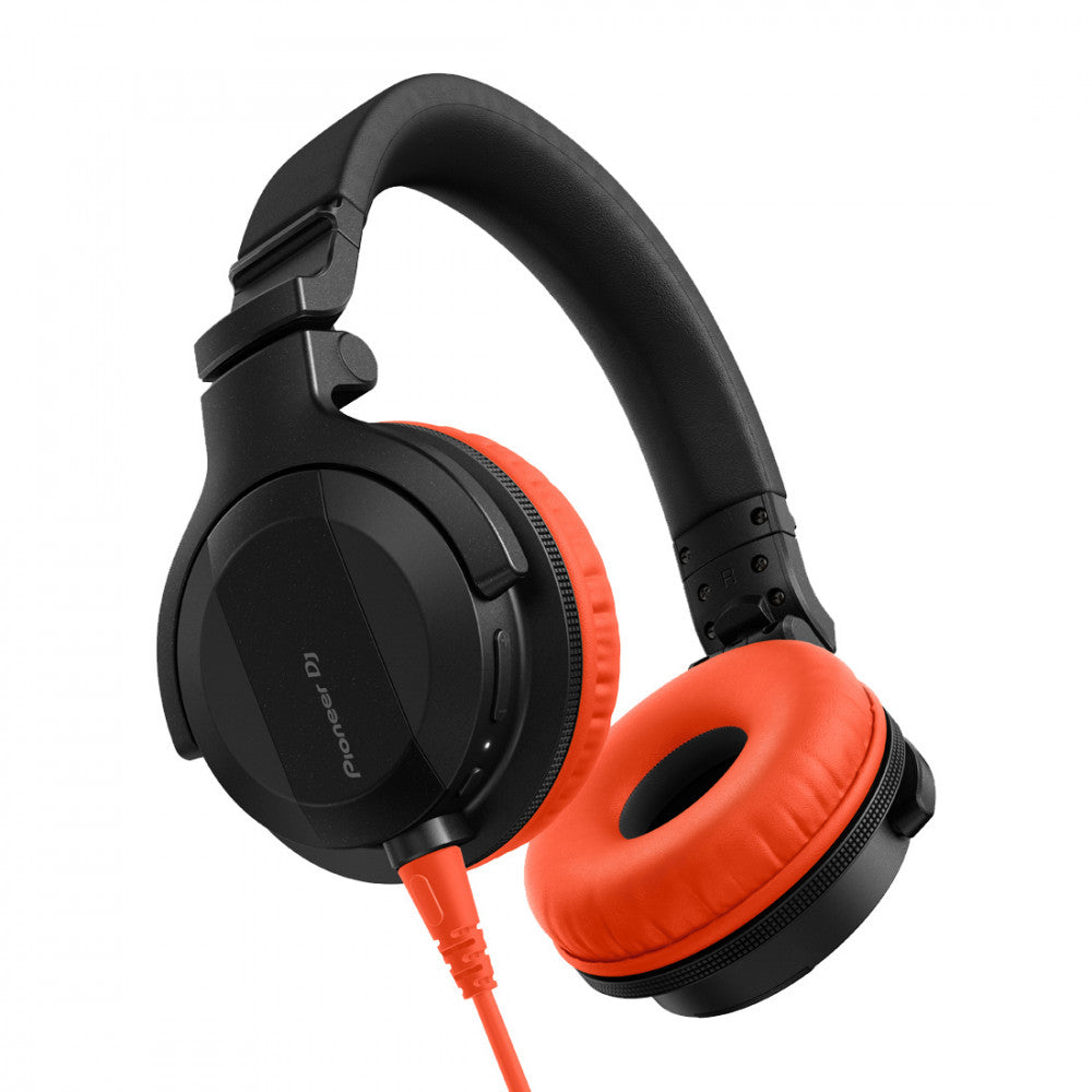 Pioneer DJ HDJ-CUE1 Headphones with Orange Accessory Pack