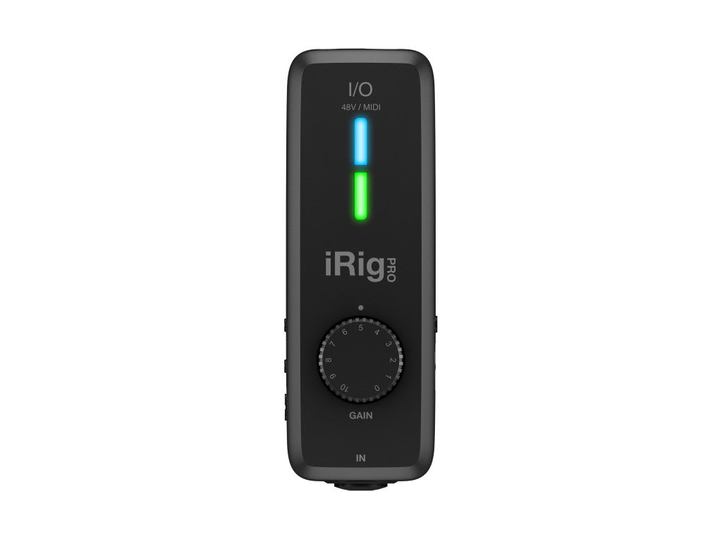 IK Multimedia iRig Pro i/O Compact Audio/MIDI Interface For iPhone, iPad, Mac & PC