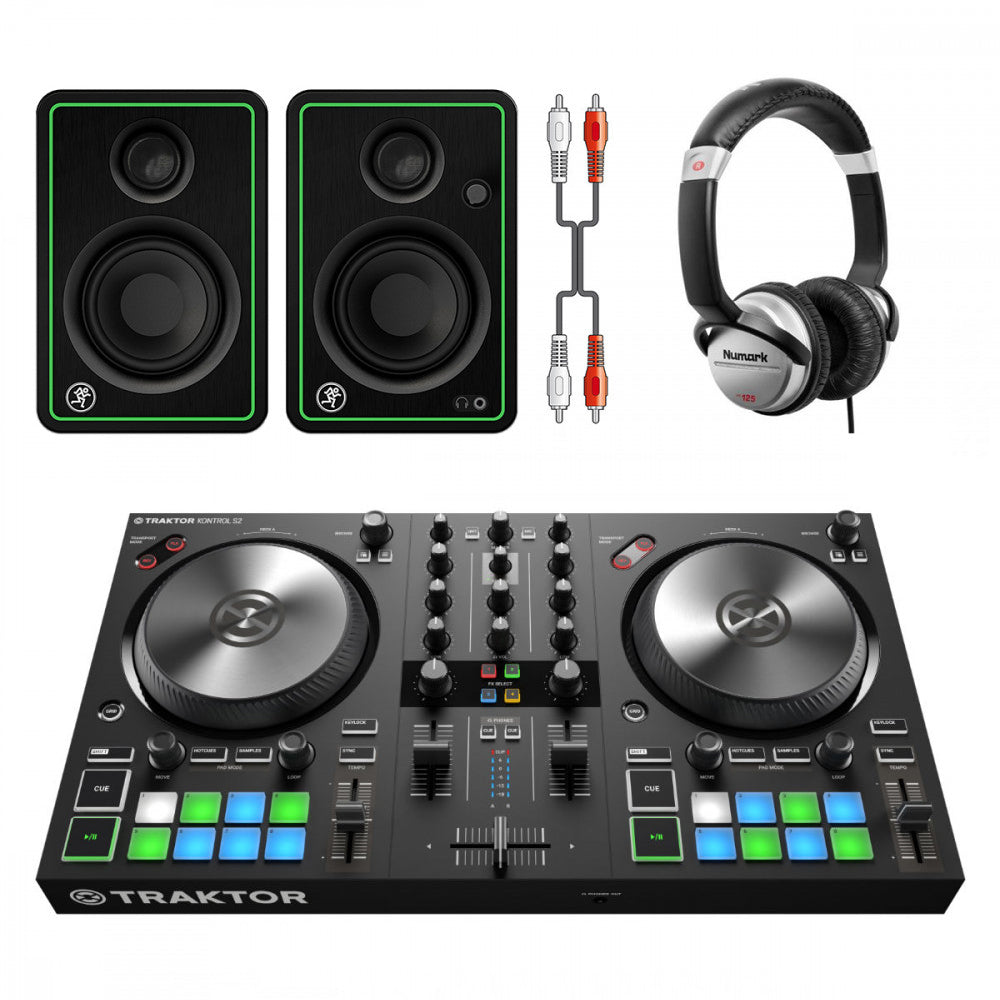 Native Instruments Kontrol S2 MK3 DJ Bundle With CR3-X + Headphones