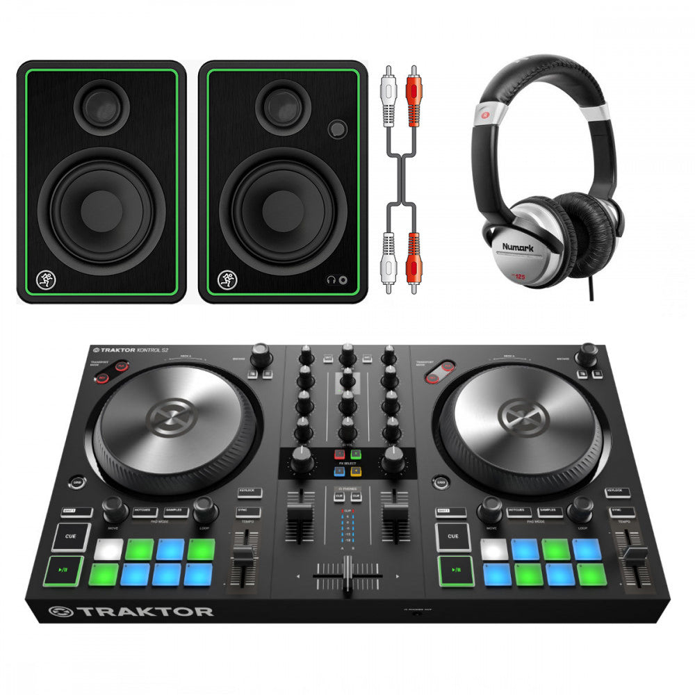 Native Instruments Kontrol S2 MK3 DJ Bundle With CR4-X + Headphones