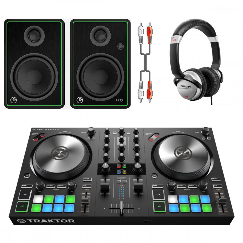Native Instruments Kontrol S2 MK3 DJ Bundle With CR5-X + Headphones