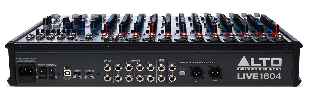 ALTO LIVE1604 16-Channel USB Mixer with DSP effects