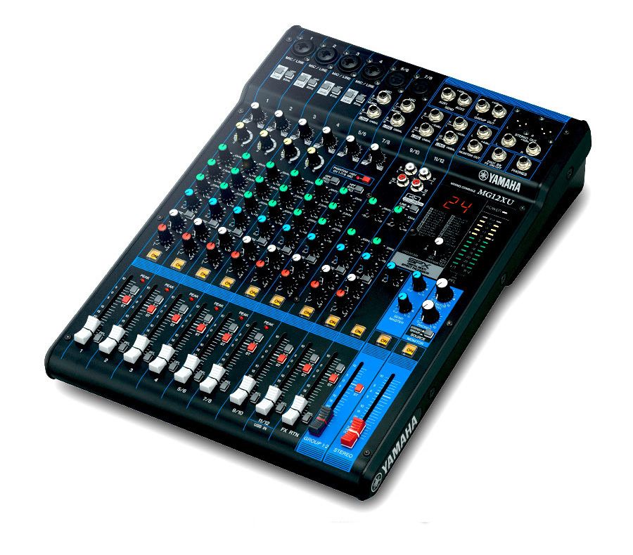 Yamaha MG12XU 12-Channel Mixing Console With Effects And USB