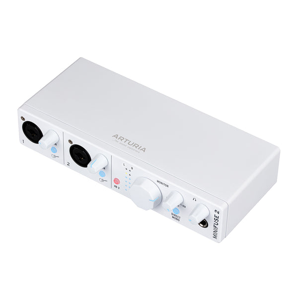 Arturia MiniFuse 2 ホワイト　オーディオインターフェース Arturia Minifuse 2 USB Audio Interface White