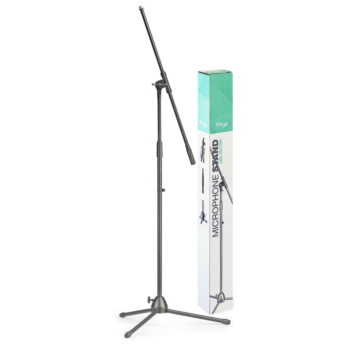 Stagg MIS-0822BK Microphone Boom Stand