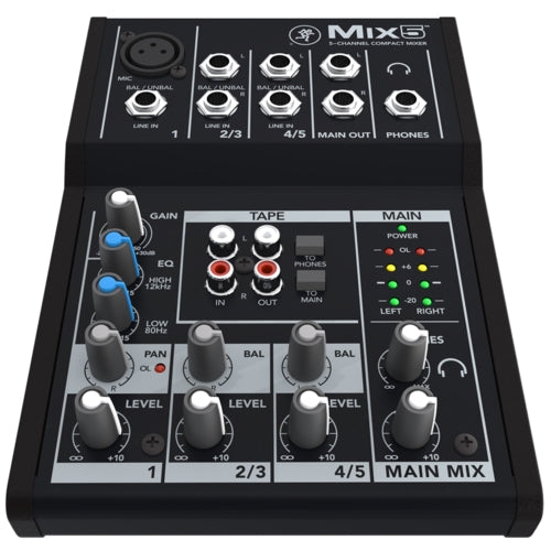 Mackie MIX5 Compact Analog Mixer