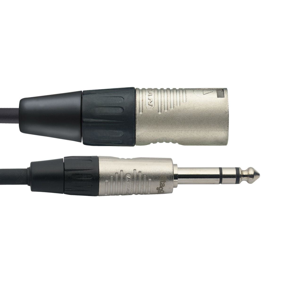 Stagg NAC1PSXMR Balanced Jack to Male XLR Cable 1m