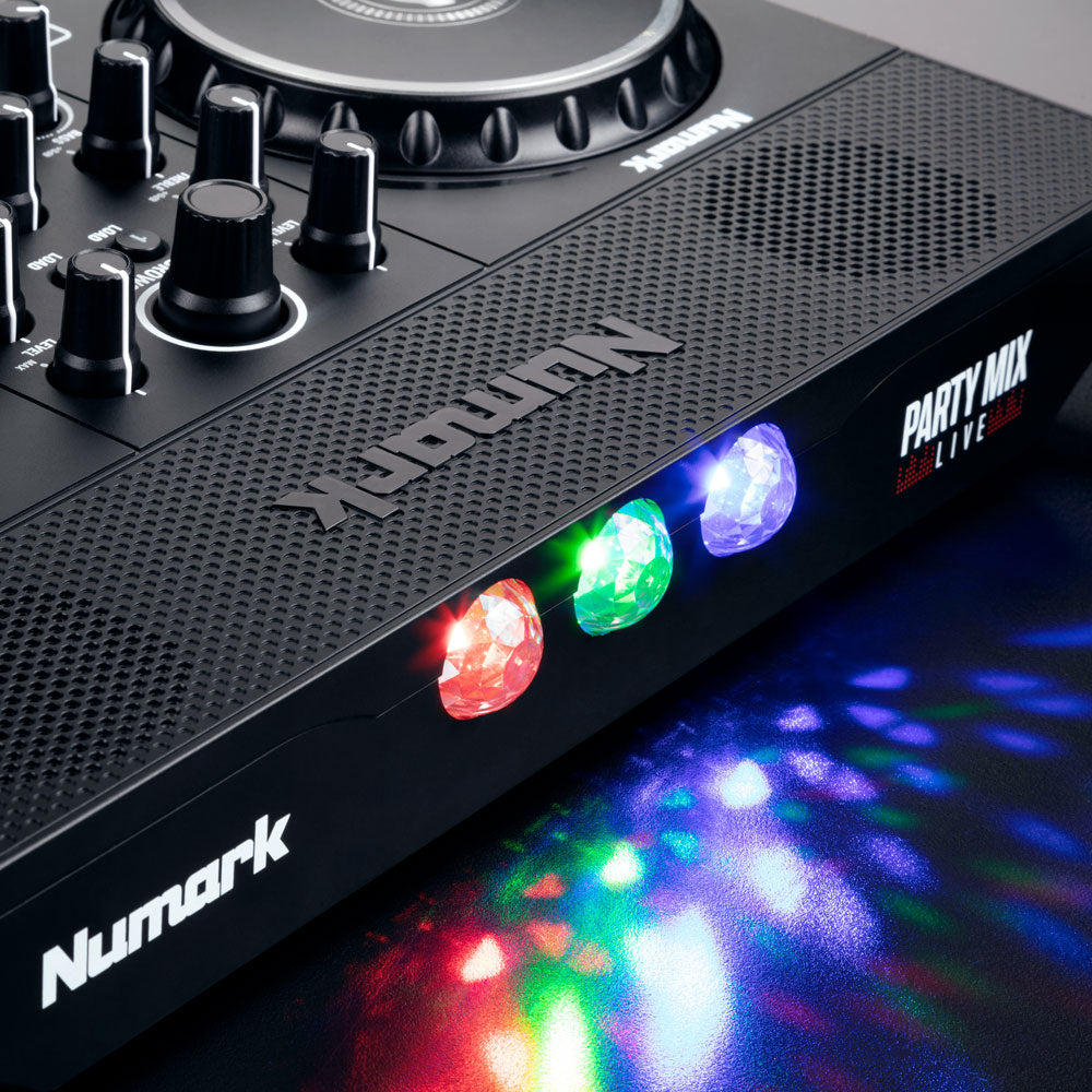 Numark Party Mix Live Bundle with HF175 Headphones