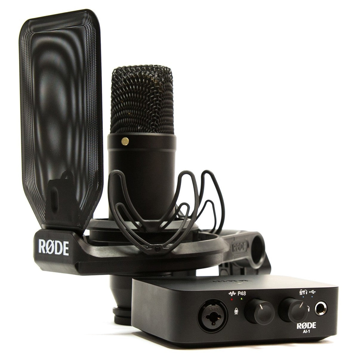 Rode AI-1 Complete Studio Bundle with Rode NT1
