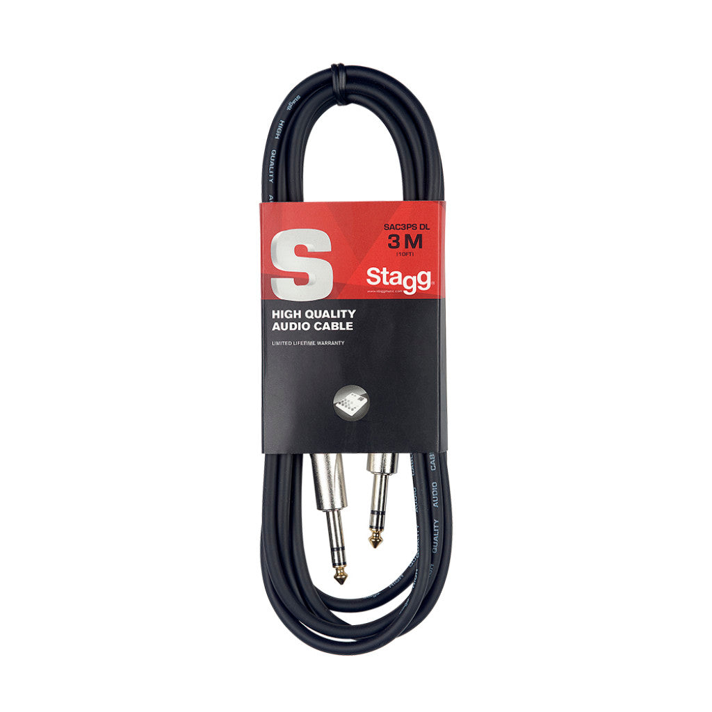 Stagg SAC6PSDL Balanced Jack to Jack Cable 6m