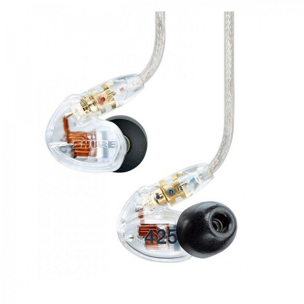 Shure SE425 Sound Isolating Earphones with True Wireless - Clear