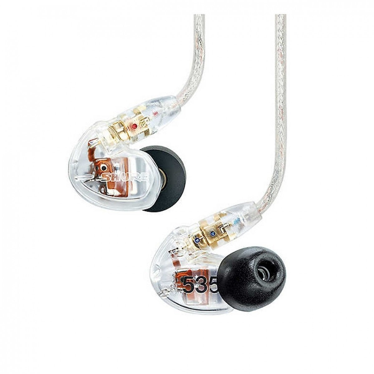Shure SE535 Sound Isolating Earphones with True Wireless - Clear