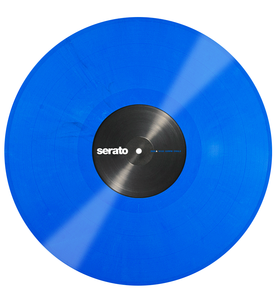 Serato Performance Series Vinyl Blue Pair